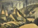 Paysage (1969) by Bernard Brussel-Smith (1914-1989)