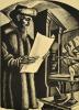 Gutenberg (1945) by Bernard Brussel-Smith (1914-1989)